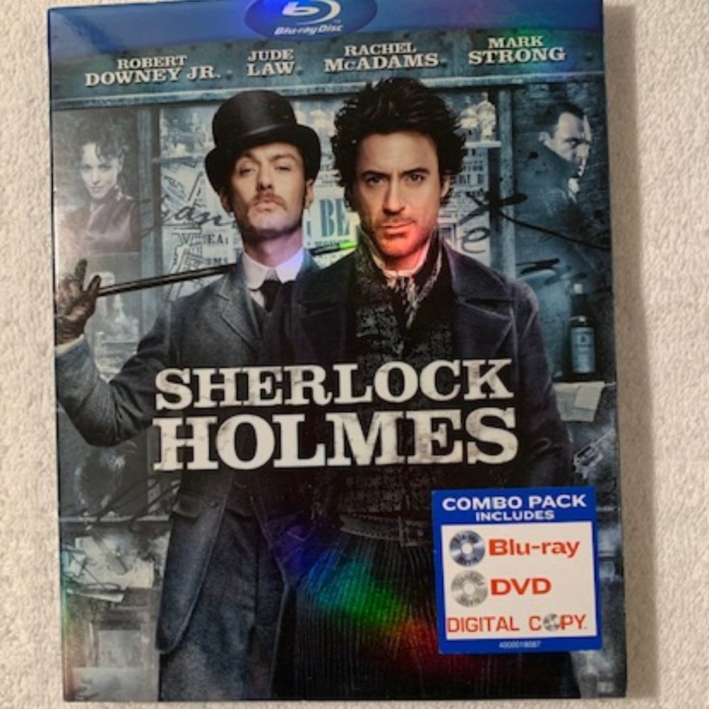 *HP* Sherlock Holmes BluRay and DVD